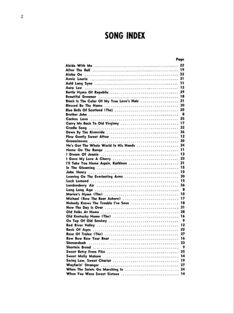 Fun with the Autoharp Autoharp scores gallery preview page 8