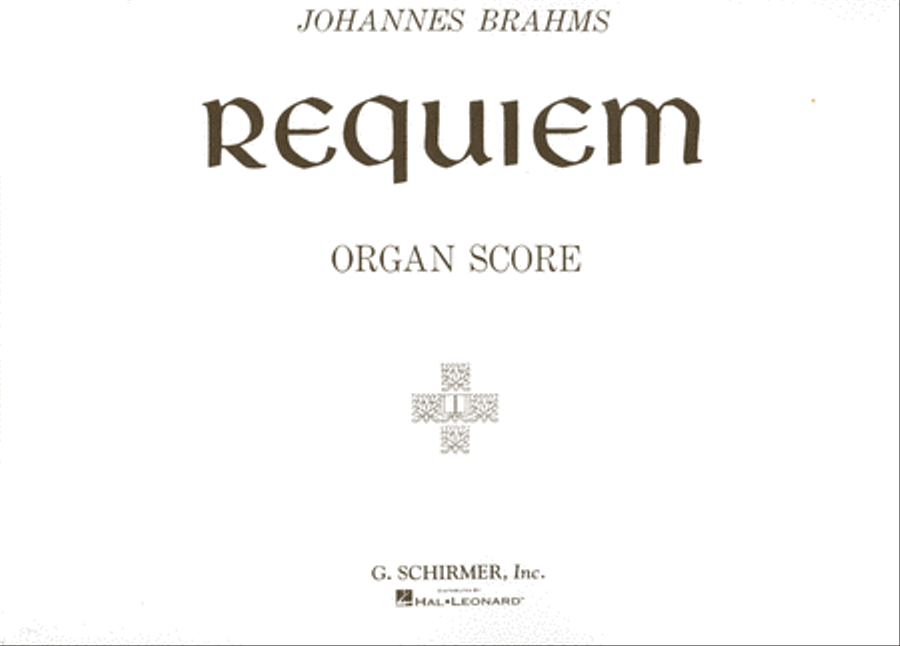 Requiem, Op. 45 4-Part scores gallery preview page 1