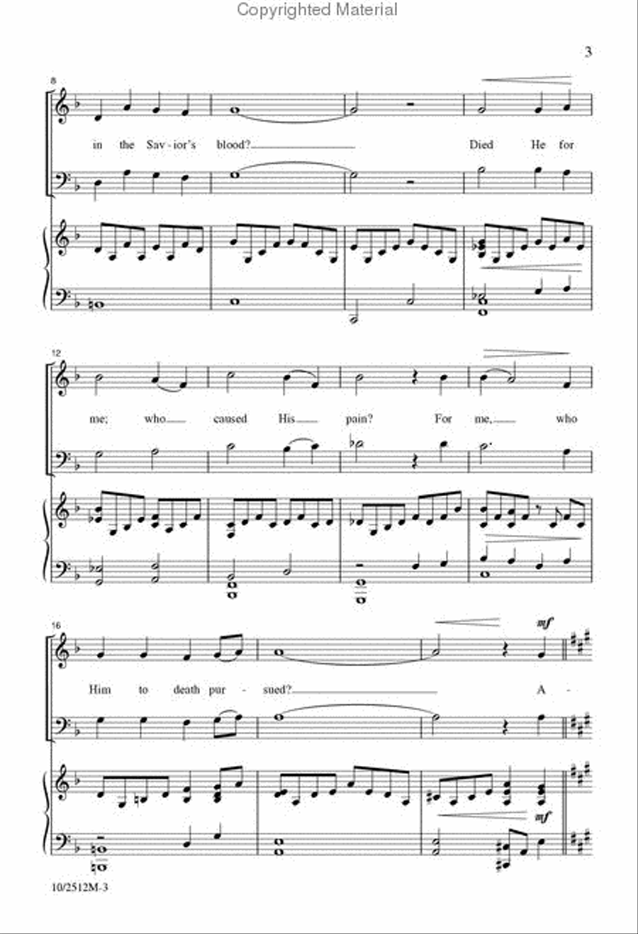 Amazing Love, How Can It Be? Divisi scores gallery preview page 3
