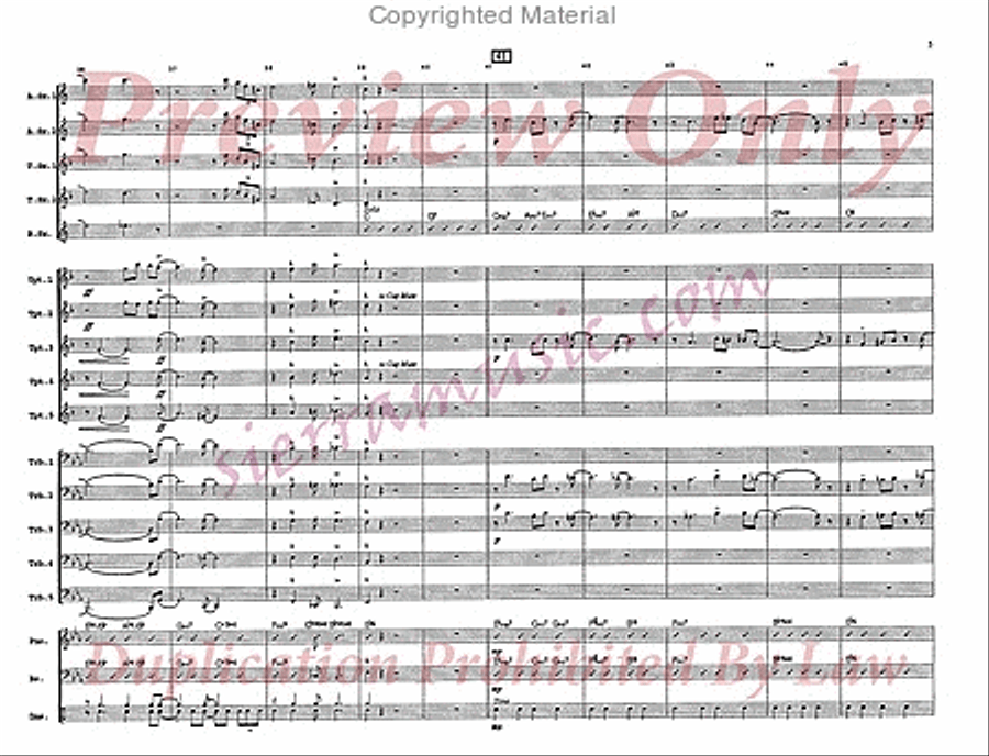 A Foggy Day A Foggy Day Jazz Ensemble scores gallery preview page 6