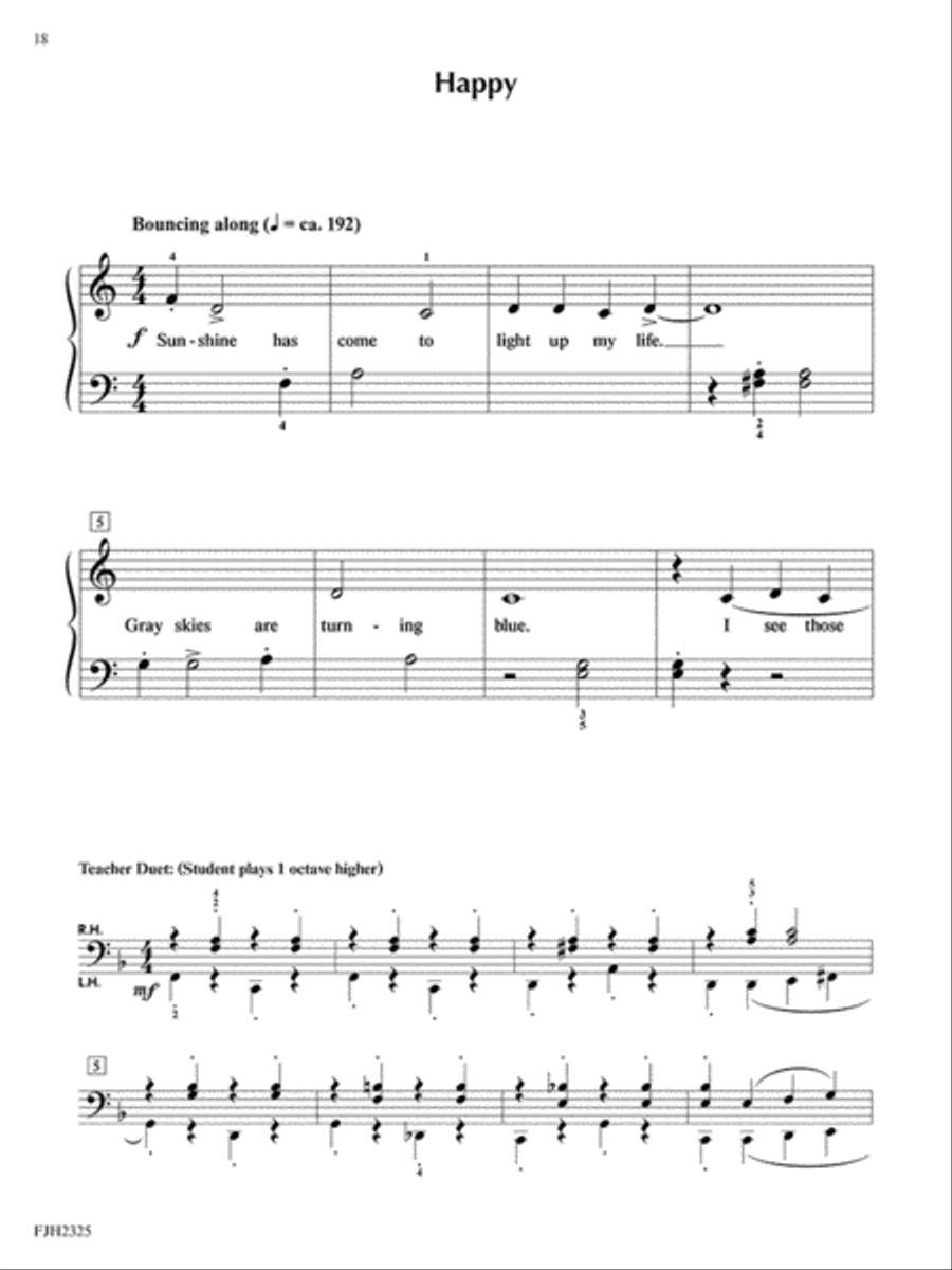 Emoji Etudes Piano Method scores gallery preview page 4