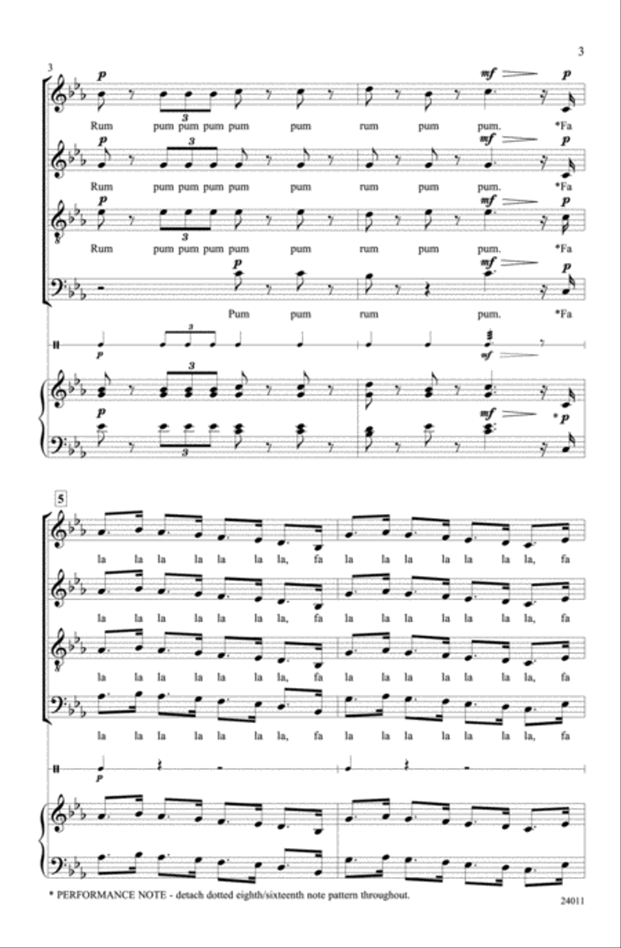 Nutcracker March (from The Nutcracker Suite) Divisi scores gallery preview page 2