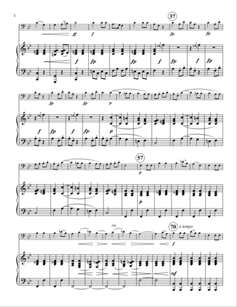 Champagne Aria Champagne Aria Tuba scores gallery preview page 2