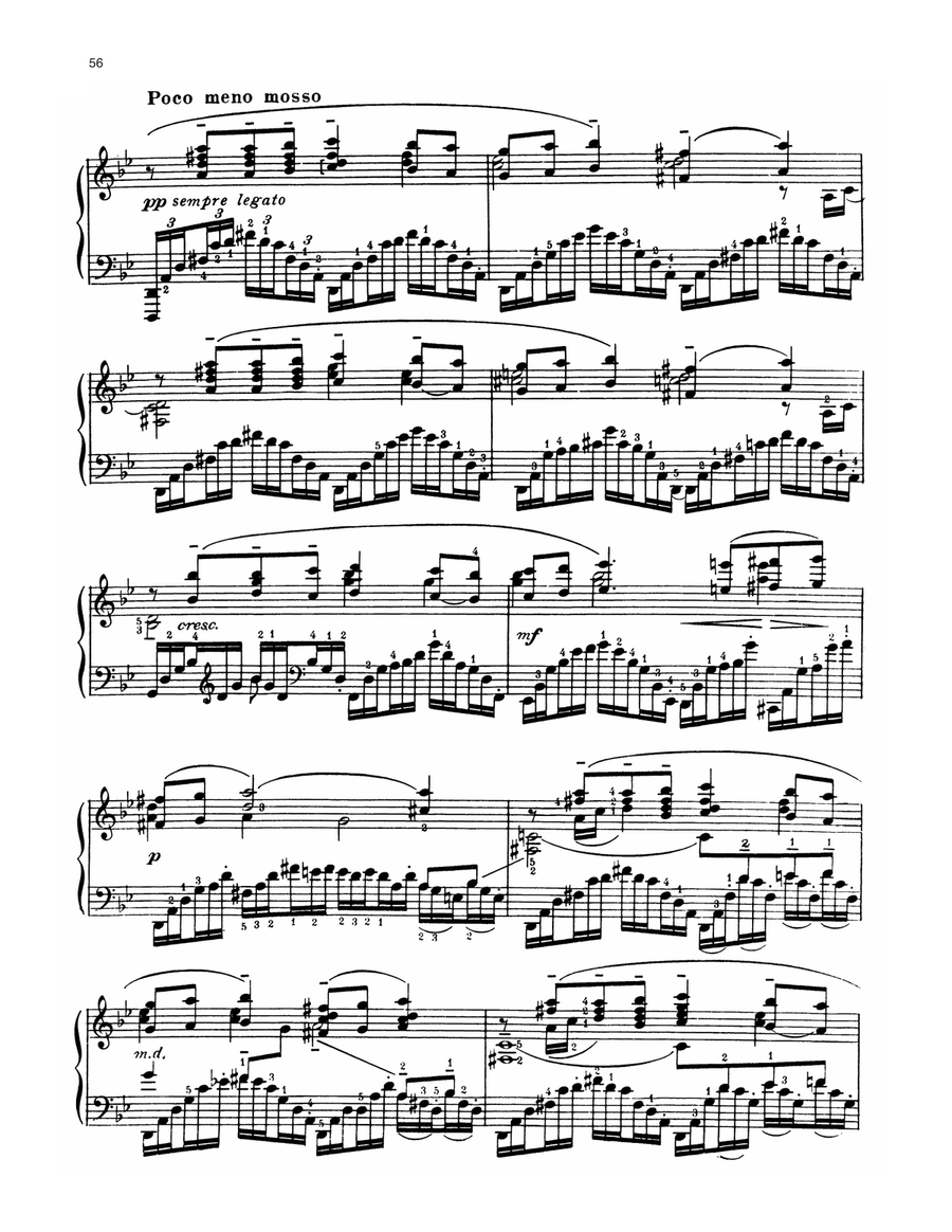 Prelude In G Minor, Op. 23, No. 5 Piano Solo scores gallery preview page 3