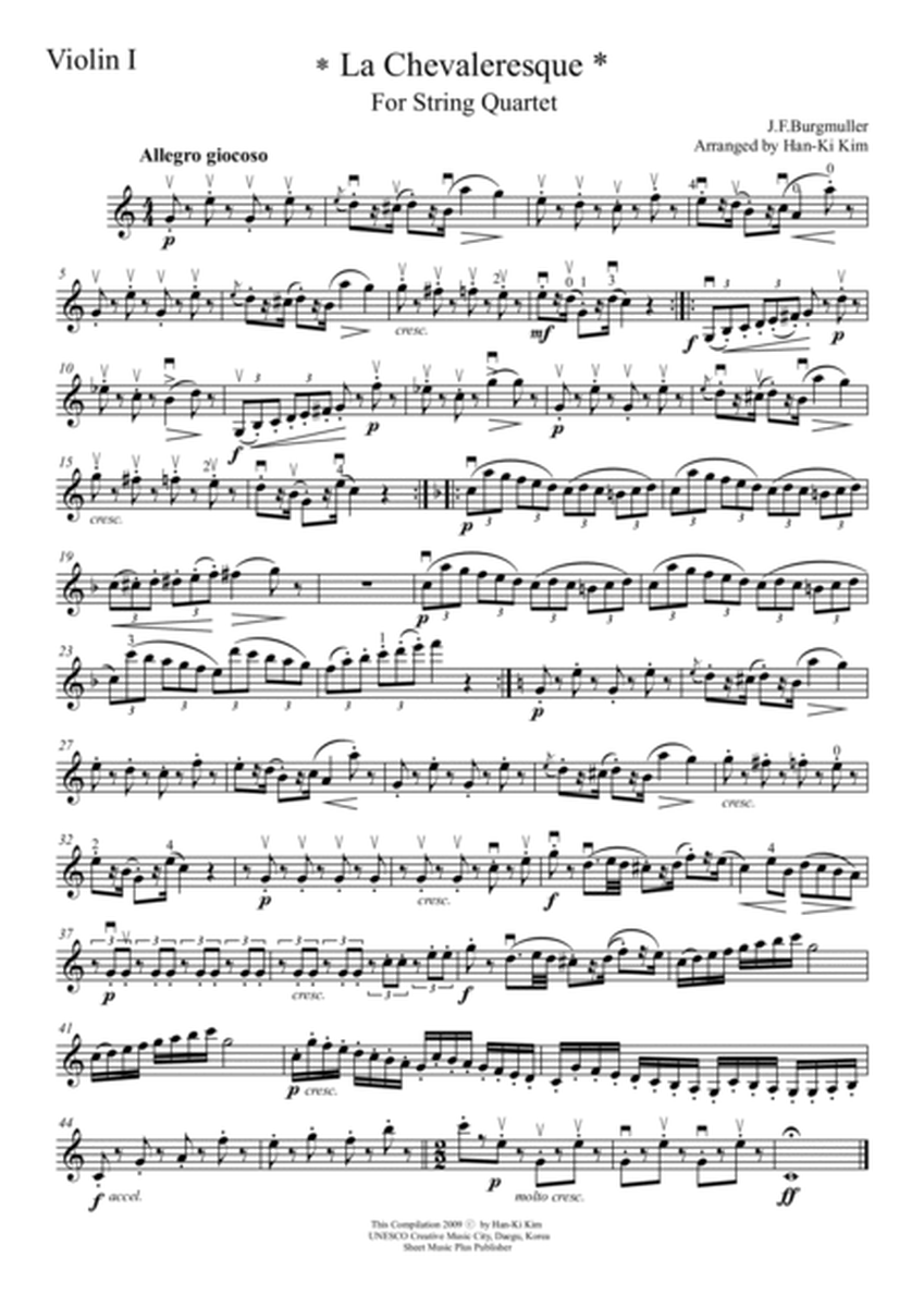 La Chevaleresque (For String Quartet) image number null
