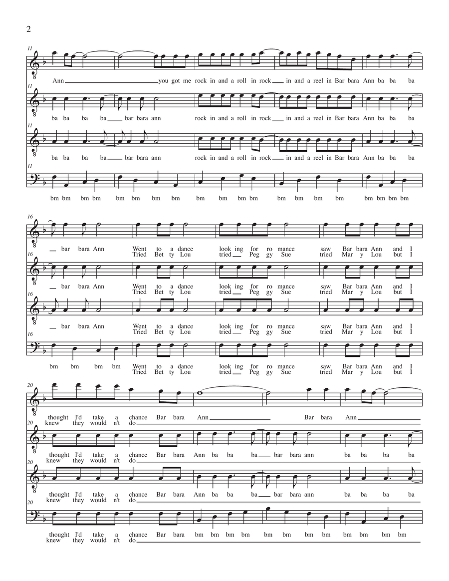 Barbara Ann Barbara Ann TB scores gallery preview page 2