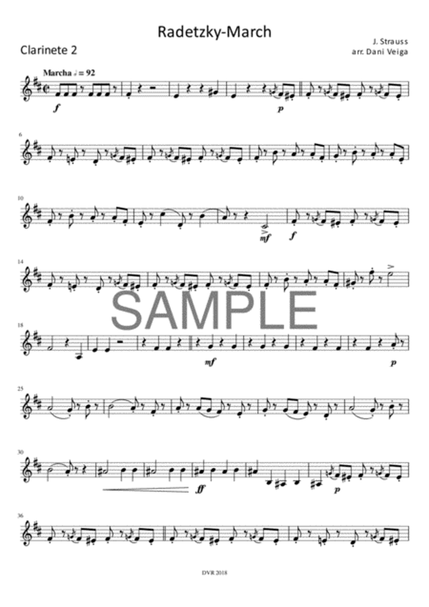 Radetzky March (Clarinet Quartet) image number null