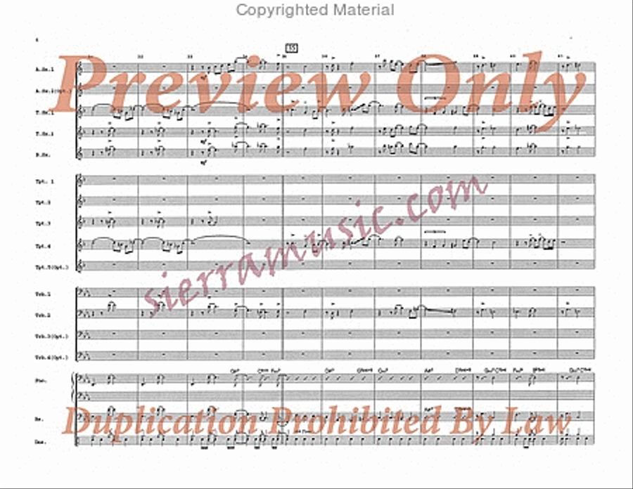 On Green Dolphin Street On Green Dolphin Street Big Band scores gallery preview page 5