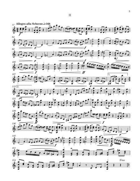 Sonata No 2 in A minor for Solo Violin image number null