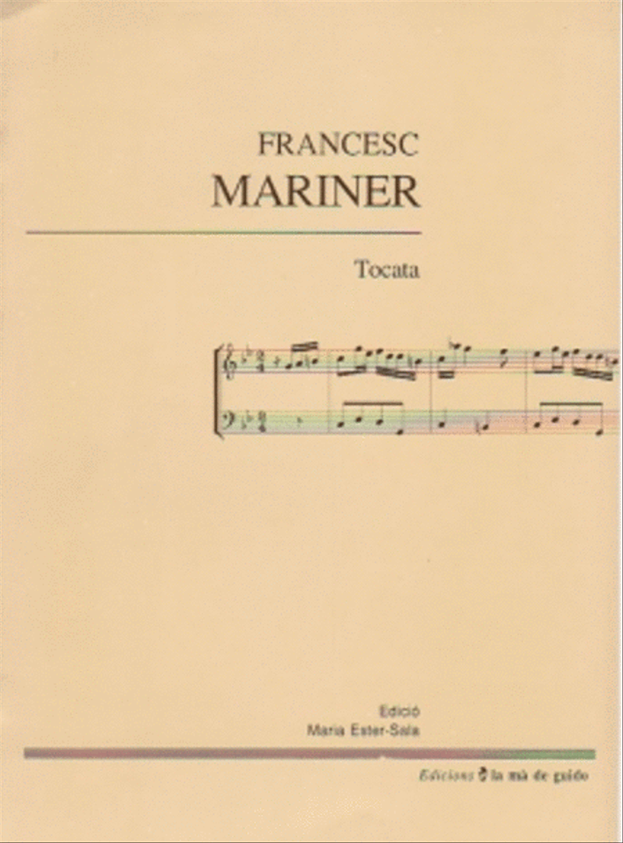 Tocata Piano scores gallery preview page 1
