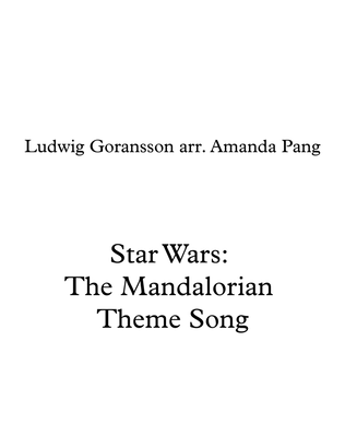 Theme From The Mandalorian