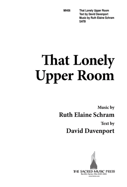 That Lonely Upper Room
