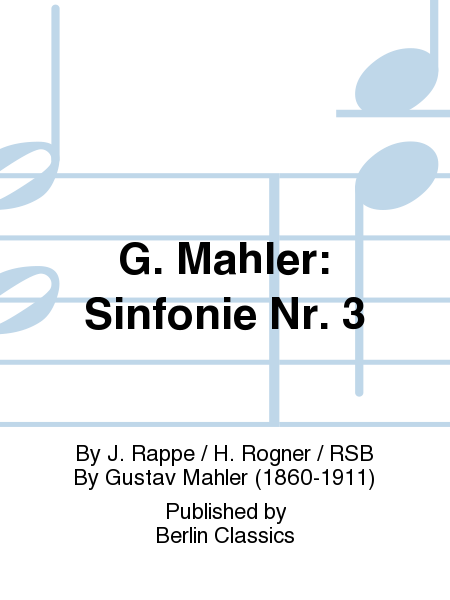 G. Mahler: Sinfonie Nr. 3