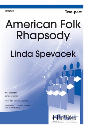 Book cover for American Folk Rhapsody
