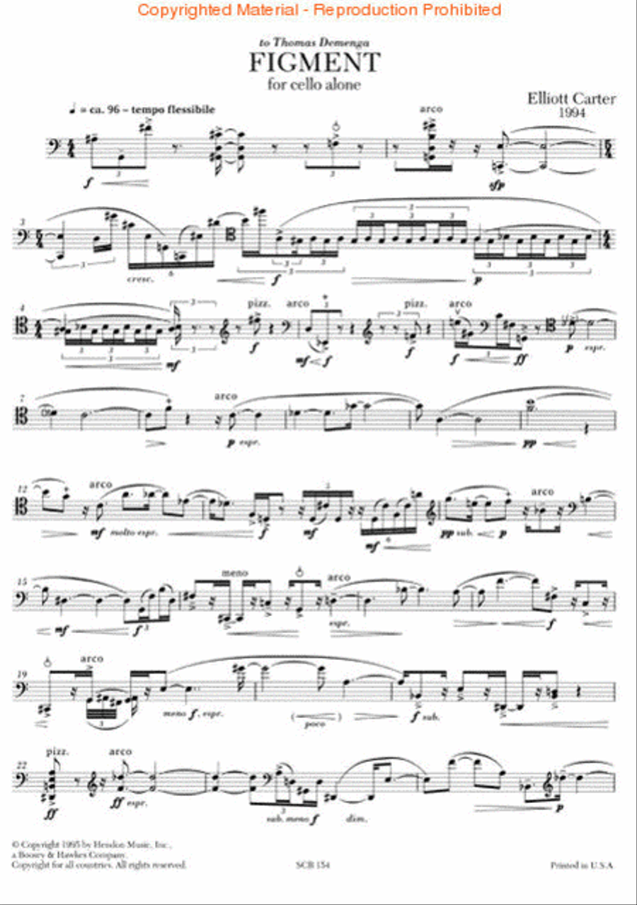 Figment Cello Solo scores gallery preview page 2