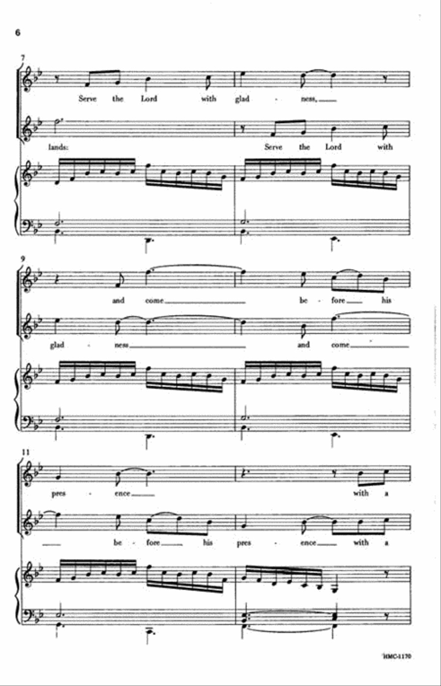 Psalm 100 Psalm 100 2-Part scores gallery preview page 3