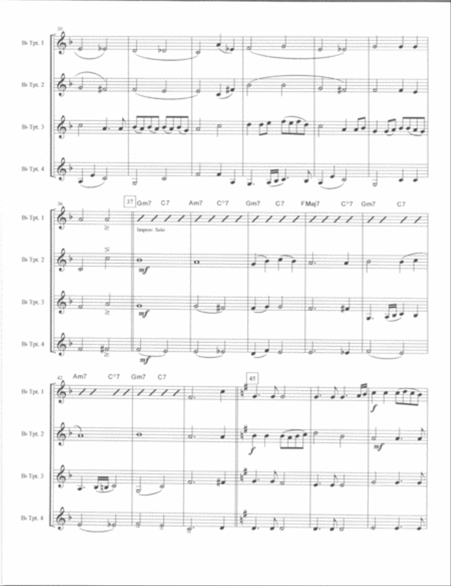 Shall We Gather at the River Small Ensemble scores gallery preview page 3
