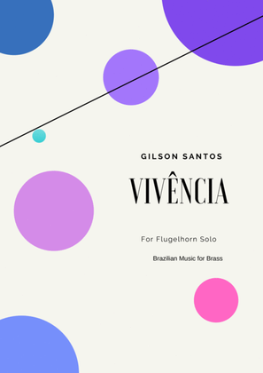 Book cover for VIVÊNCIA for Flugelhorn Solo