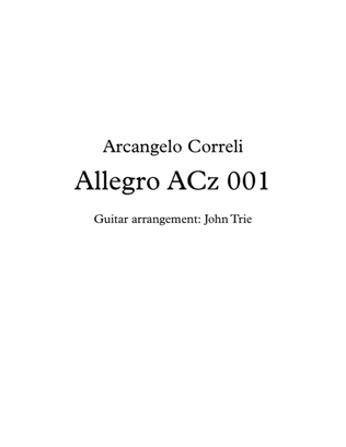 Allegro - ACz001 tab