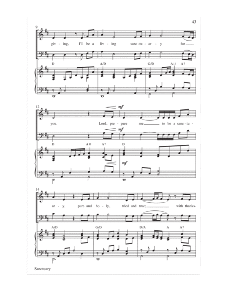Easy Anthems, Vol. 3 Easy Anthems, Vol. 3 3-Part scores gallery preview page 46