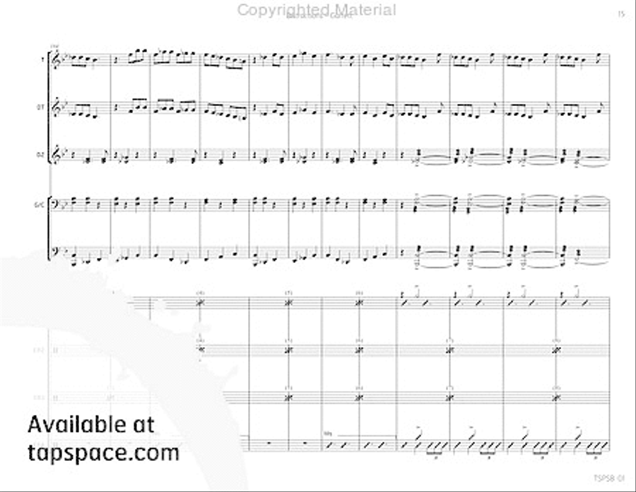 Distractions Distractions Steel Drum Band scores gallery preview page 18