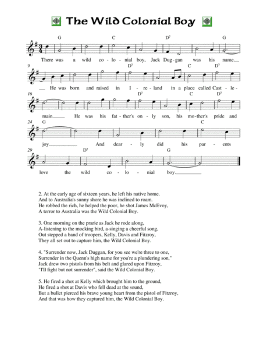 Irish Songs for Guitar Acoustic Guitar scores gallery preview page 5