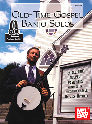 Book cover for Old-Time Gospel Banjo Solos