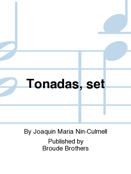Tonadas for Piano Solo (Set of 4 volumes)