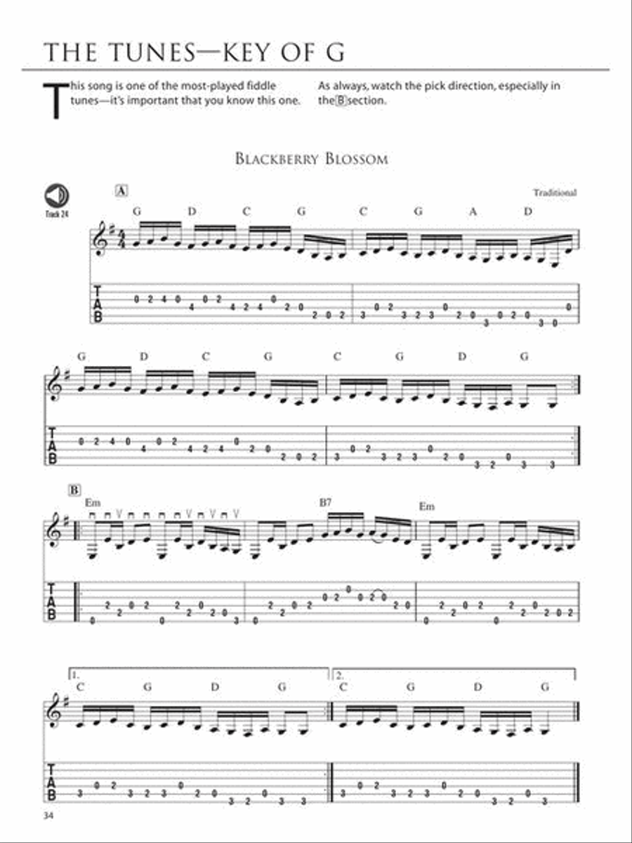 Fiddle Tunes for Flatpickers - Guitar