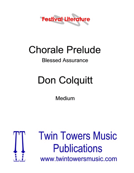 Chorale Prelude: Blessed Assurance image number null