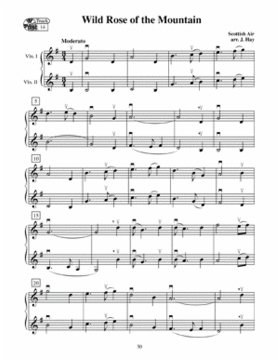 Come Fiddle With Me, Volume One String Duet scores gallery preview page 4
