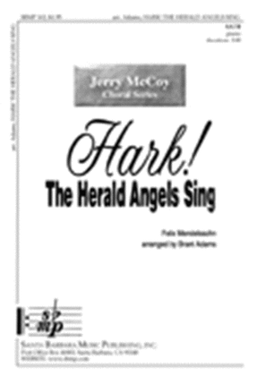 Book cover for Hark! The Herald Angels Sing - SATB Octavo