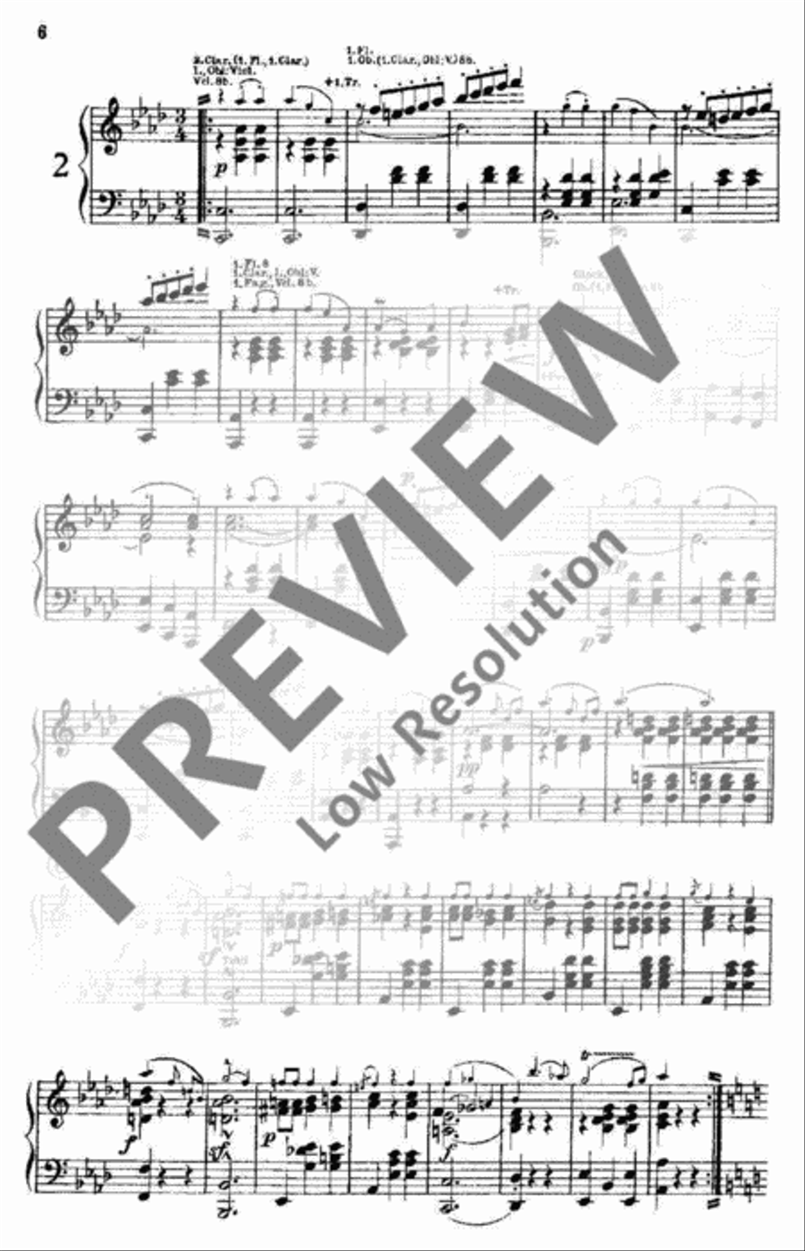 Emperor Waltz Orchestra scores gallery preview page 7