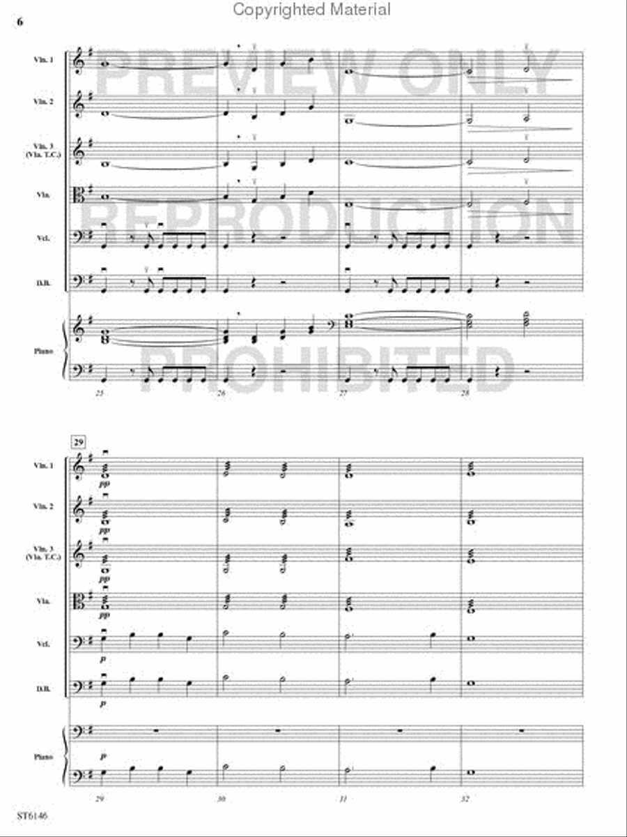 A Soldier's Hymn String Orchestra scores gallery preview page 5