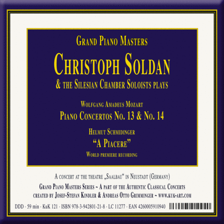 Grand Piano Masters - Piano Concertos by Mozart & Schmidinger