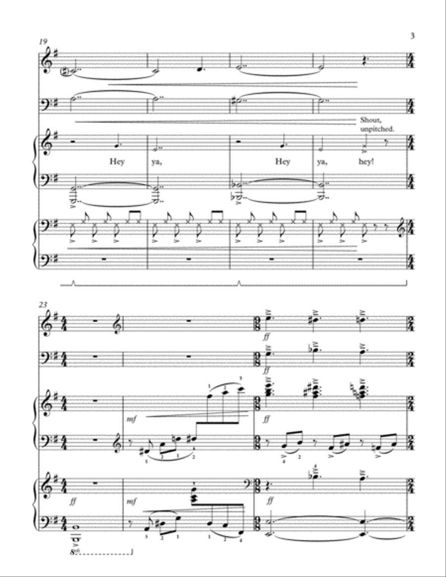 Hey Ya, Hey! Small Ensemble scores gallery preview page 5