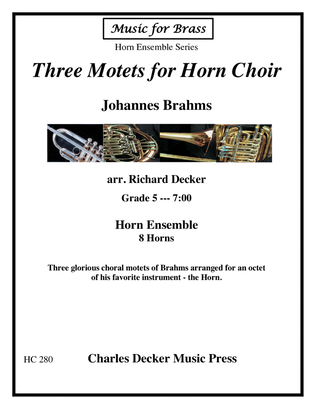 Three Motets for Horn Octet