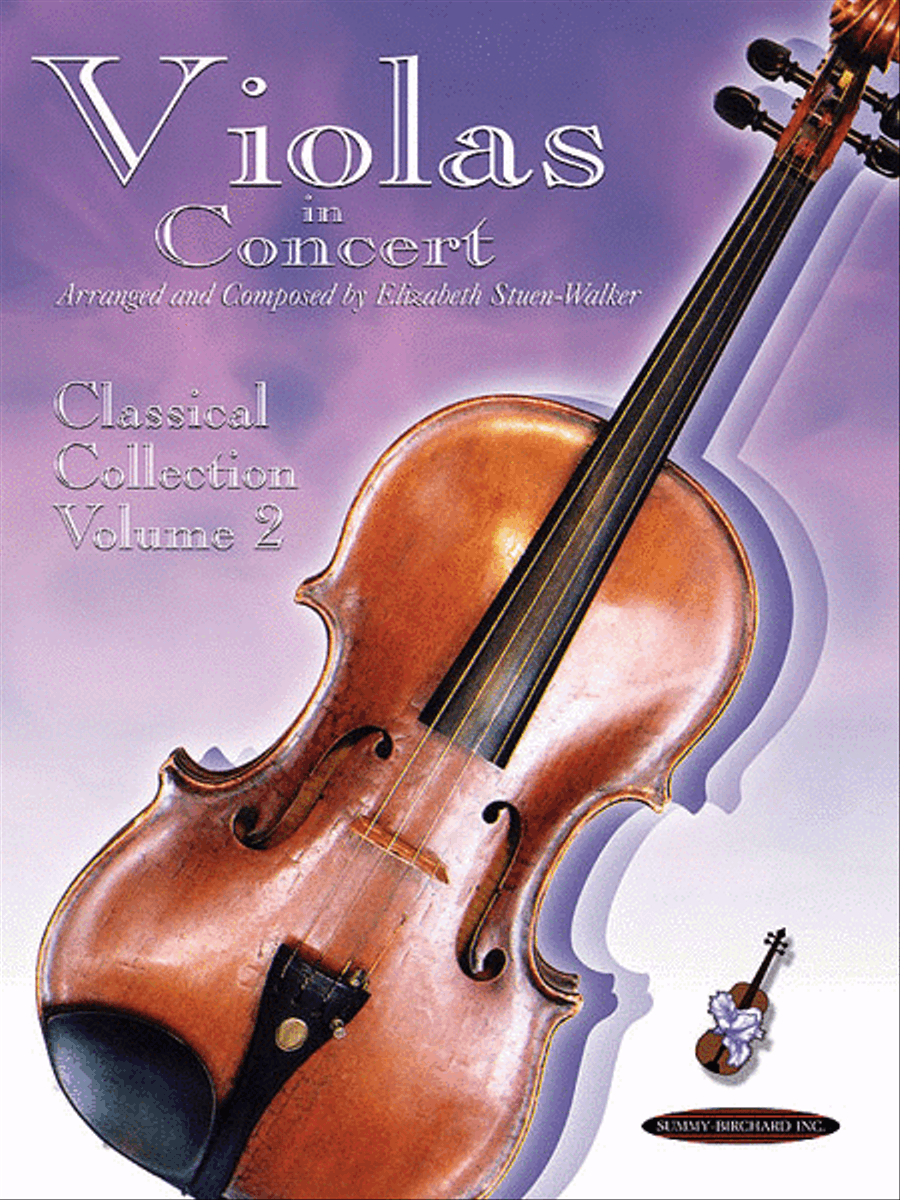 Violas in Concert, Volume 2 by Elizabeth Stuen-Walker Viola - Sheet Music