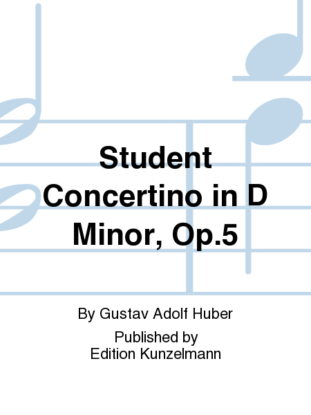 Student's Concertino No. 1, op. 5