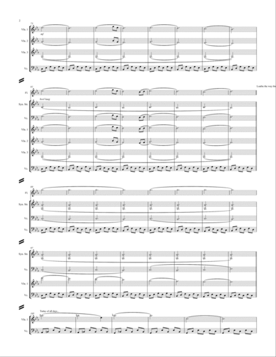 Achilles Come Down Flute scores gallery preview page 2
