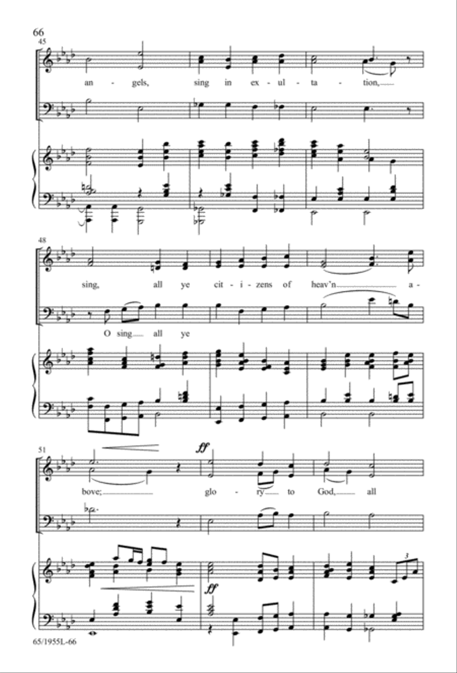 The Promise of a King 3-Part scores gallery preview page 66