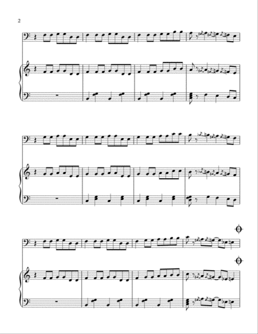 The Chicken Dance Piano scores gallery preview page 3