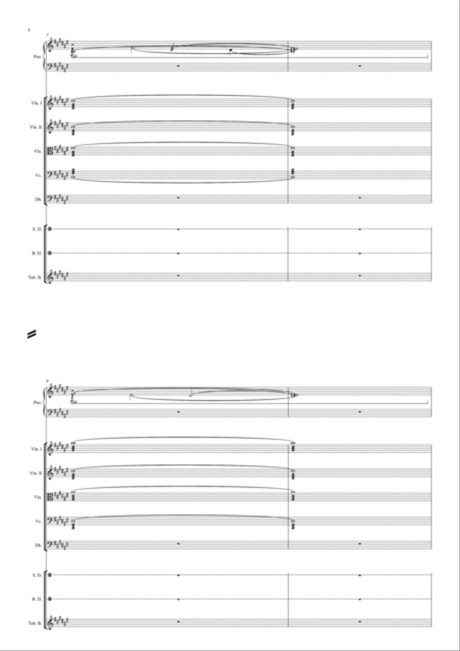 Cantus in memoriam String Orchestra scores gallery preview page 4