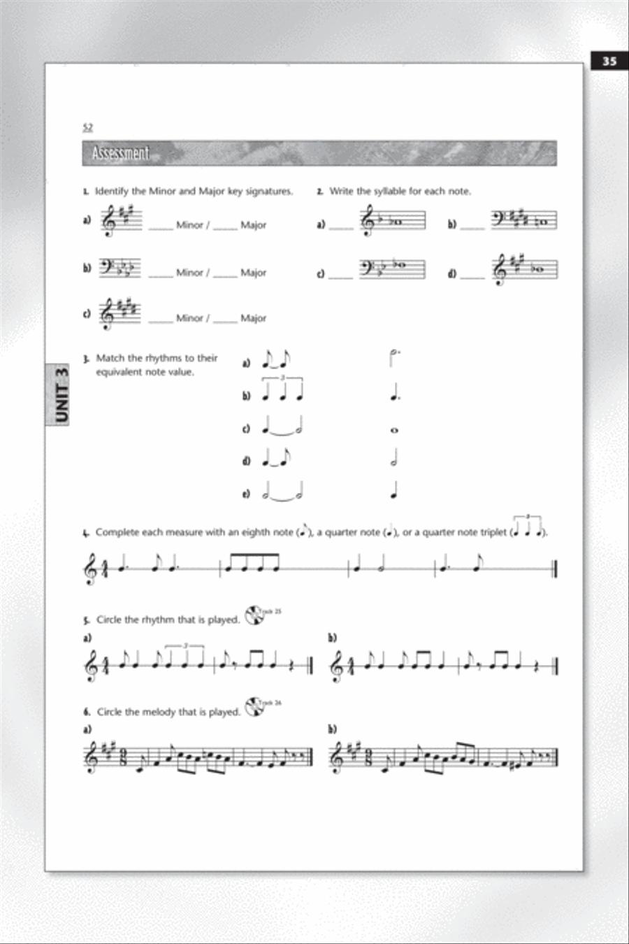 Sing at First Sight Reproducible Companion, Book 2 Choir scores gallery preview page 8