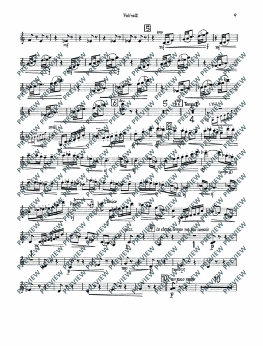 2. Concerto in C Violin scores gallery preview page 10