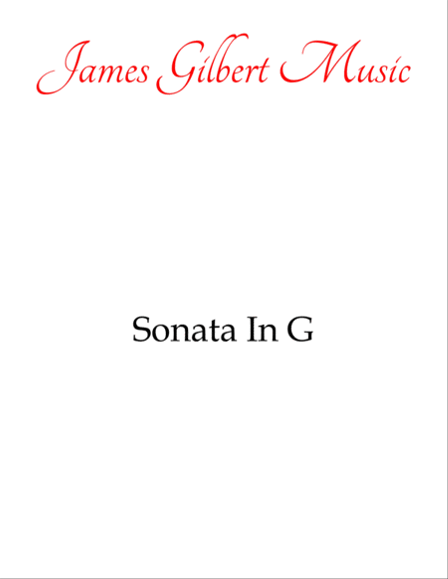 Sonata In G Major (K. 283) Piano Method scores gallery preview page 1