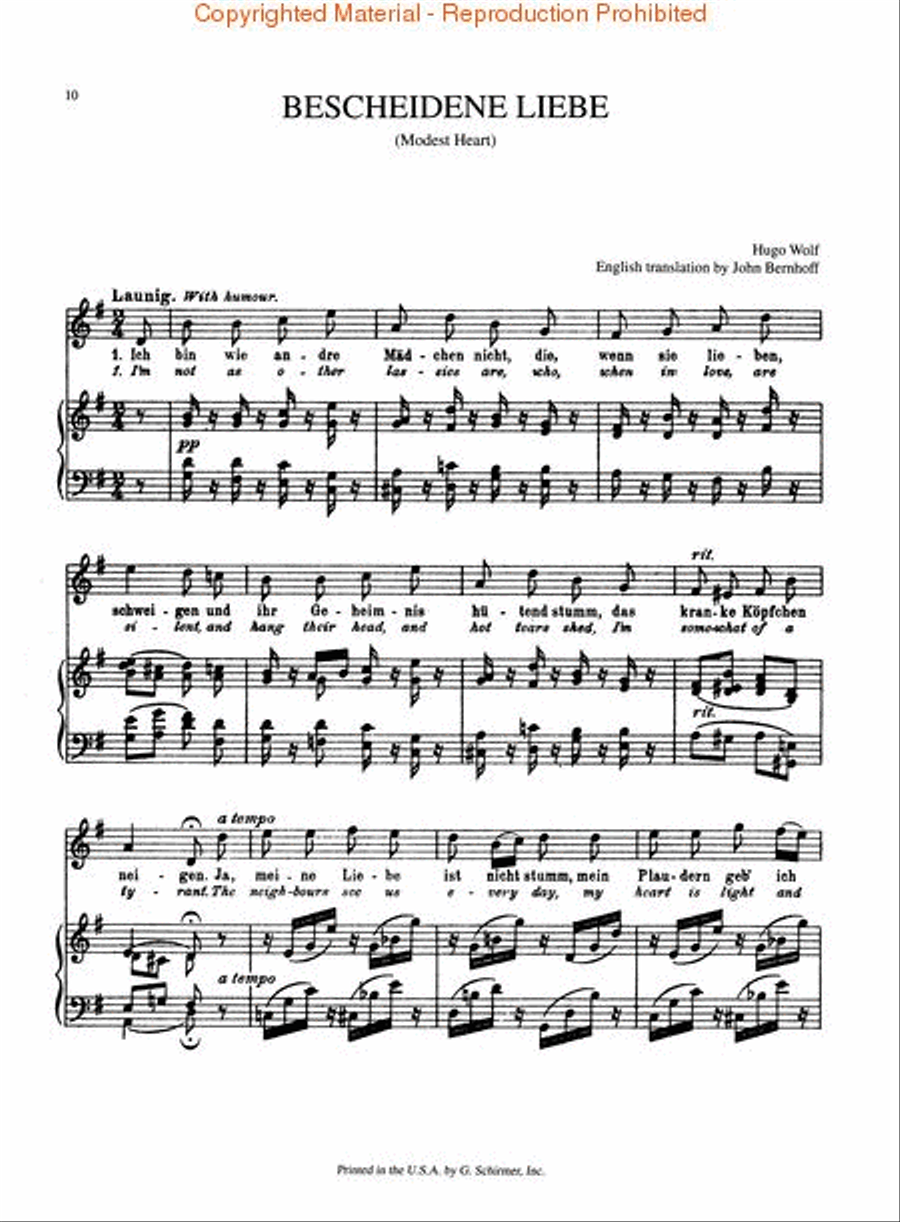 The Second Book of Soprano Solos Soprano Voice scores gallery preview page 3