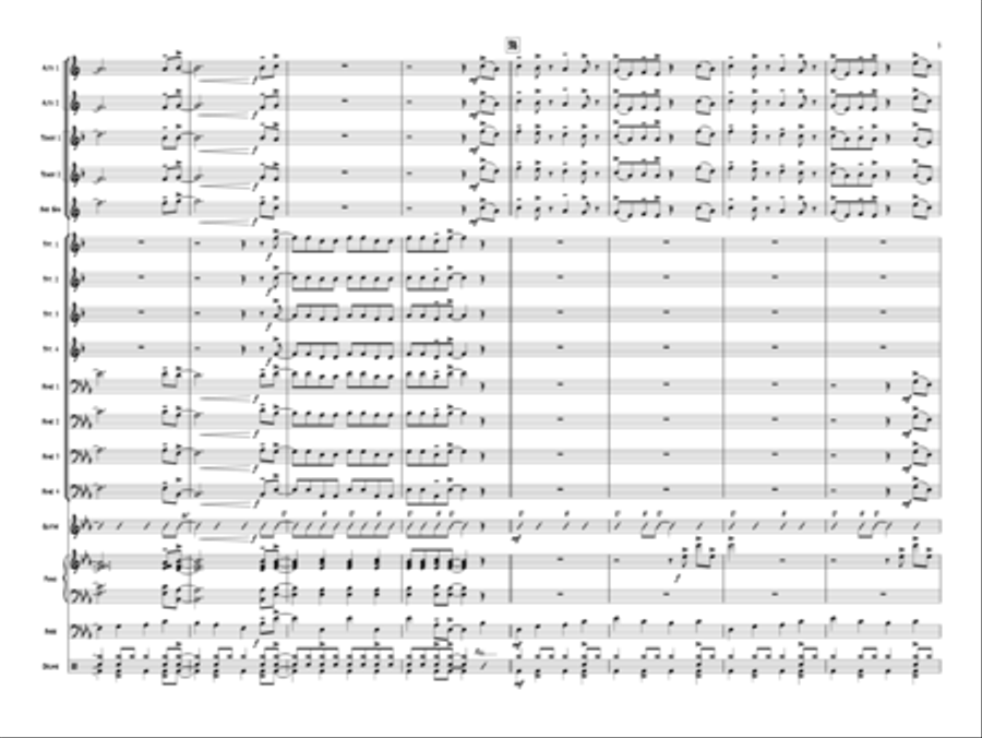 Joy To The World Jazz Ensemble scores gallery preview page 6