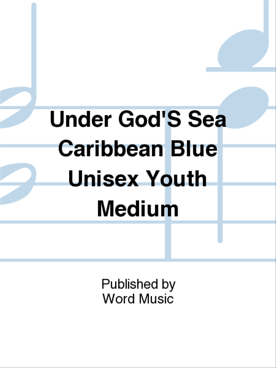 Under God's Sea In 3D - T-Shirt - Youth Medium Choir scores gallery preview page 1