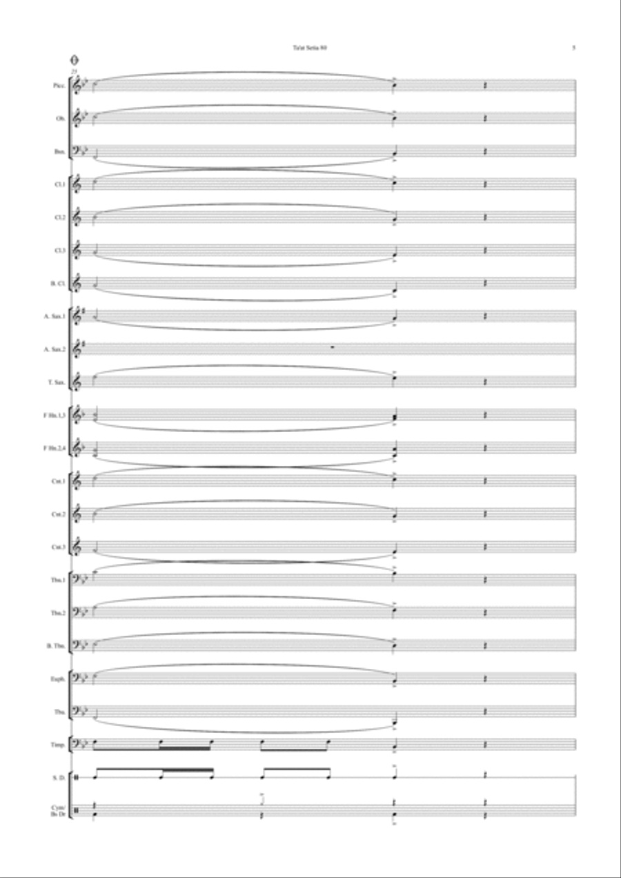 Taat Setia ( Slow March 80 Steps ) Concert Band scores gallery preview page 5